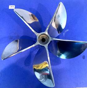 Os34r5n Signature Propellers 5 Blade Cleaver 15 X 34 Rake Round Tip 19 Spline