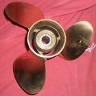 Smc-234 Michigan Wheel Bronze Propeller For Mercury