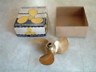 Smc-640 Michigan Propellers Brass Smc Original Box Boat Outboard Prop