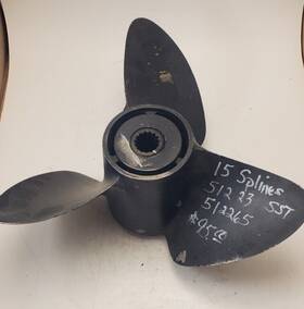 2411-135-15 Solas 512265 Amita 3 Aluminum 3-blade Propeller - Rh 13.5 Inch Diameter X 15