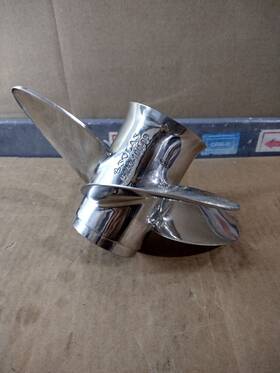 5233-100-09 Solas Saturn 4 Blade 10 X 9p Propeller Gently Used / Out Of Box