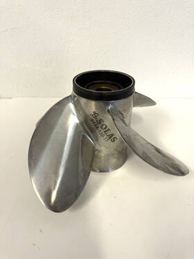 9454-130-17 Solas Rubex Hr4 13 Inch X 17 Left-hand Lh Rotation Stainless Steel Propeller