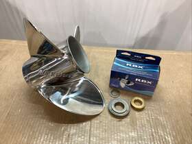 9571-145-25 Solas Rubex L3 Propeller 14.5x 25p Includes Hub Kit Used/open Box