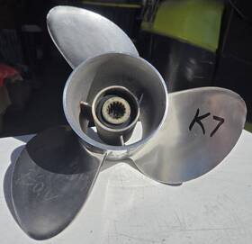 E3x14x19 Solas Stainless Steel Prop 19p 3 Blade Propeller 14 X 19 Rh K7