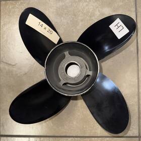 Oa6187-20 Solas Solas/mercury Alpha 4 24x20p Aluminum Blade Left Hand Propeller