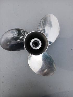 Tb-10x8 Solas Used Honda 4stork Stainless Steel Prop- Tb 10 X 8 Good Condition