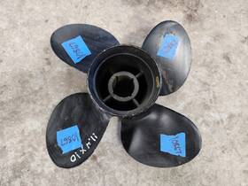 Xc4x11.4x10 Solas Aluminum 4 Blade 11.4 Inch X 10p Alcup Prop 3 3/8 P10867