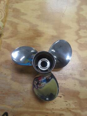 C802213 Stiletto Performance 12x13p 3 Blade Rh Ss Propeller Sp-30