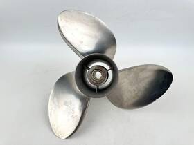 58700-93l10 Suzuki 3 Blade Stainless Steel Prop Propeller X 16 Inch 18.5p