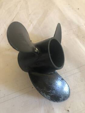 Mfs4 Tohatsu 7.8&quot 7&quot Aluminum 7.8 X 7 Propeller Nissan 12 Spline Hub Prop C