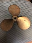 Tps1865 Federal Tru Pitch Rh Brass Boat Propeller Shaft Used