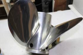 Eot14324r4pv Turbo 15 1/2 X 17 Stainless Steel Outboard Propeller For Yamaha 150-250hp Tooth Rh