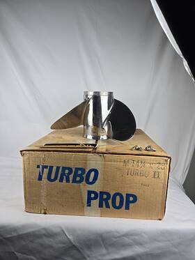 7181 Turbo Prop Rare Vintage M- 14 1/4 X 23 Ii 3 Blade Propeller
