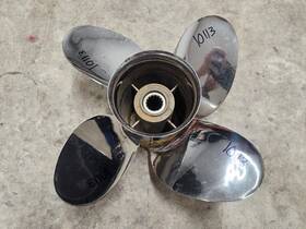 P10113 Turbo Ultima 4 M14 1/4 13 Blade 14 Inch X 13p Ss Prop Mercury 4.75