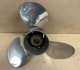 314301712 Turning Point Clean Used Express 13 1/4 X 17 Stainless Steel Outboard Propeller