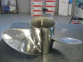 1350-1522 Turning Point 31501522 14.5 X 15 Left Hand Mach 3 Express Stainless Prop