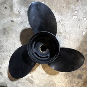 C1-h1-1011 Turning Point Boat Prop 3 Blade 10 7/8x11 Aluminum With 13 Spline Hub