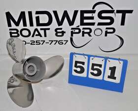 55811 Turning Point Propeller Express Rh Stainless Steel 3-blade - 13.25 Inch X 19 P