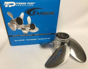 31501512 Turning Point Propellers Express Mach3 Right Hand Stainless Steel Propeller