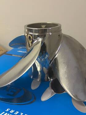 Tur31501731 Turning Point Express Mach4 - Right Hand Stainless Steel Propeller Ex-1417-4