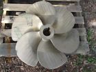 Unbranded Bronze Blade Propellers Lh Rh Taper Shaft Set Of