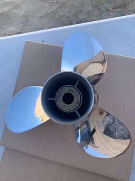 11-15mss Vif 11x 15 Stainless Steel Outboard Boat Propeller Fit Mercury Engine 40-60hp 13spl