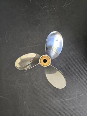 48-43592a61 Vif 10.38 X18p Chopper 48-43592a61/ 10 Tooth Oem Stainless Steel Outboard Prop