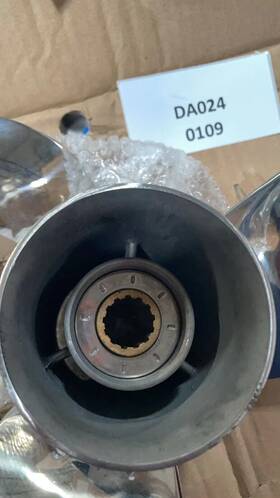 663-45930-00-98 Vif 11 1/8 X 14 Stainless Outboard Propeller Fit Yamaha Engines 40-60hp 13 Tooth Rh