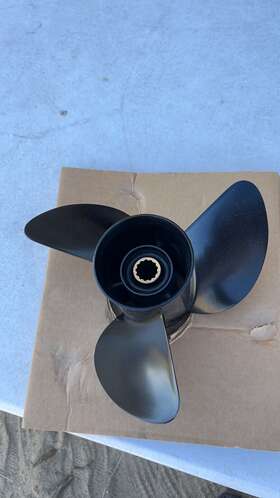 663-45976-00-00 Vif 10.25 15-g Ybs Semi Cleaver Propeller Fit Yamaha 40-60hp 13tooth