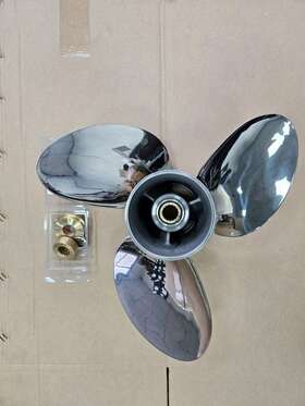 990c0-00810-23p Vif Watergrip 16 X 23 Stainless Outboard Propeller Fit Suzuki 150-250hp 15tooth Rh