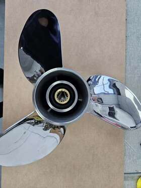 99105-00800-21p Vif 16 X 21 Stainless Outboard Prop Fit Suzuki 50-140 Hp 15tooth Lh