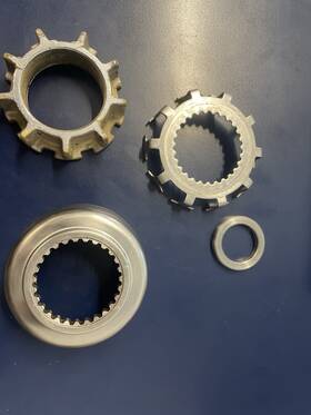 Dpb3 Volvo Penta Dp Propeller Line Cutter Castle Nut Thrust Washer Kit