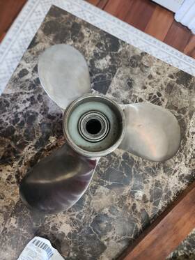 35882 Volvo Penta Stainless Steel Duo Prop Propeller Rear Only C4 C-4