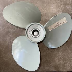 851139 Volvo Penta 14x21 Aq 3 Blade Right Hand Aluminum Propeller