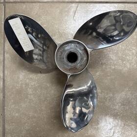 853791-2 Volvo Penta Aquamatic 14x24 Left Hand 3 Blade Stainless Steel Propeller