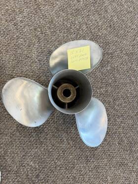 942614 Volvo Penta Propeller 15 X 21 Left Hand Stainless Steel Excellent Condition