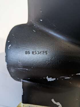 B5853625 Volvo Penta Used B5 Duoprop Rear Prop Aluminum