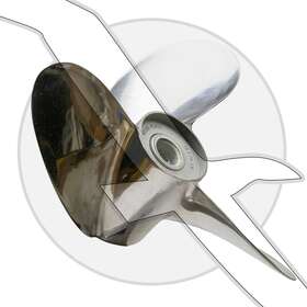 853793 Vovo Penta Aquamatic 14 X 26 Pitch Lh Stainless Steel Propeller