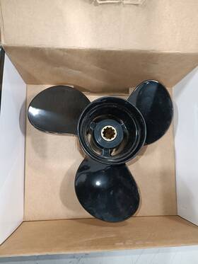 3r0b64518-0 Walters Boat Propeller 9.9x9 For Tohatsu Nissan Mercury Outboard Mfs 25-30hp 10 Tooth Rh