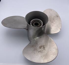 12x11-g Yamaha Stainless Steel Outboard Boat Propeller 13 Spline