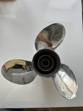 Yamaha 181/4-18 Stainless Steel Boat Propeller 13-1/4 Inch Diameter X 18 Pitch