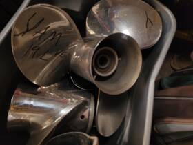 28-73-1 Yamaha 19l V6 Stainless Prop28-73-1 Boat Outboard Motor Propeller