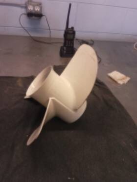 8x13-k Yamaha 5/8x13-k 13 Aluminum Propeller