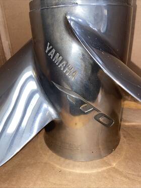 6gs-45974-10-00 Yamaha Xto Os Proprller 3 Blades X 16-5/8 Inch Diameter 19 Pitch Left Rotation