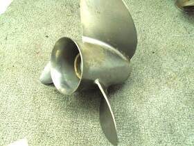 6r4-45972-a0-00 Yamaha Stainless Steel Propeller 21-m Right Hand 14 7/8 Dia 21p