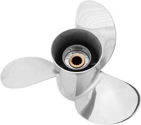 6cf-45934-20-00 Yamaha Marine Salt Water Series Ii Propeller 3 X 15 1/4 Inch 18 Lh