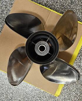 Eo-14519-r4 Yamaha Turbo Eo-14519-l4 Outboard 4 Blade Offshore Props Propellers L&r