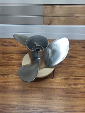 Ys60-15 Yamaha Used Stainless Propeller Right Hand Rot 10 1/4 X 15 13 Spline