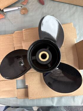 Yp-040602a Young Props 14 1/2 X 19 Aluminum Boat Outboard Propeller Fit Volvo 130-300hp Spline Rh