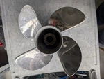 Mercury Revolution 4 19 Pitch Lh Propeller. Fixed Price $450.00.